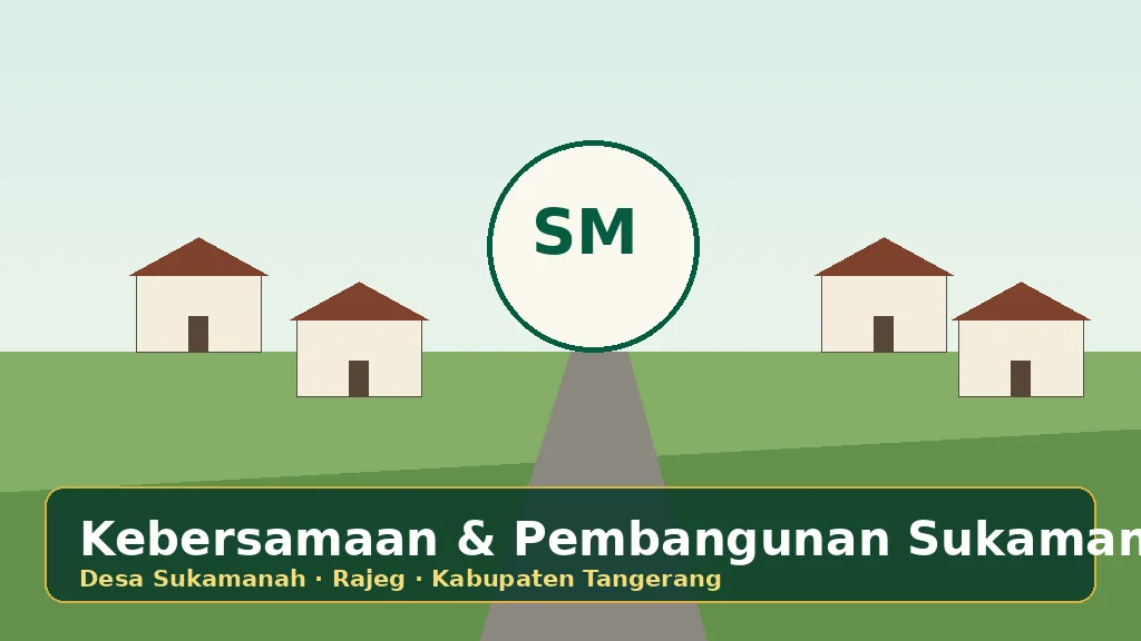 Ilustrasi Kesehatan & layanan dasar Desa Sukamanah